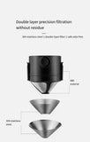 Portable Stainless Steel Coffee Filter Double Layer Mesh Paperless Portable Filter